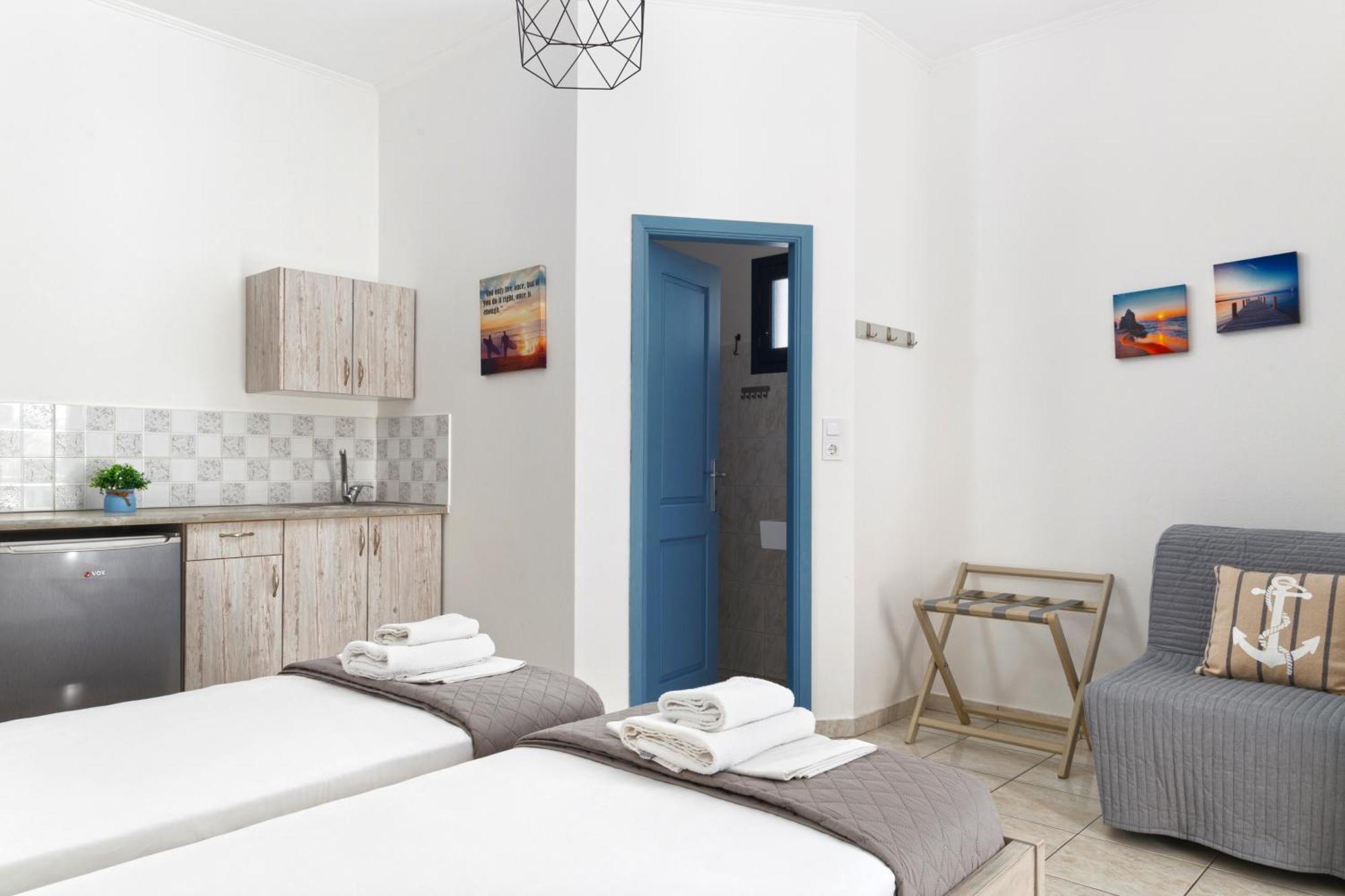 Nissea Studios - Πρώην Dora 2 Studios - Batsi  Bagian luar foto