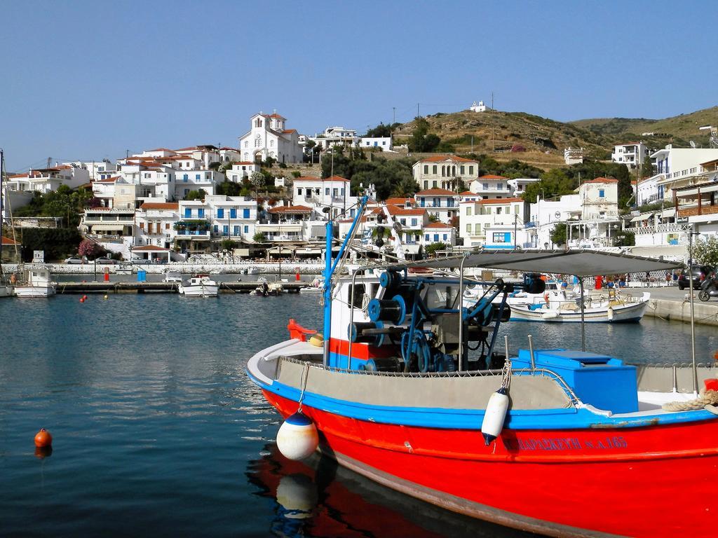 Nissea Studios - Πρώην Dora 2 Studios - Batsi  Bagian luar foto